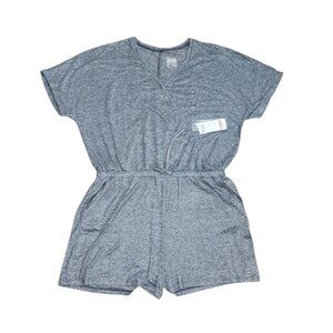 32 Degrees Cool Romper Womens Size L Large Blue Soft‎ Lightweight Comfort NWT